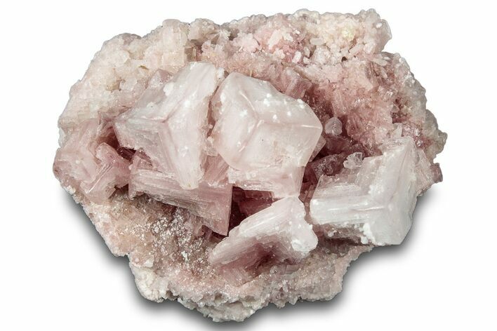 Pink Halite Crystal Cluster - Trona, California #314164
